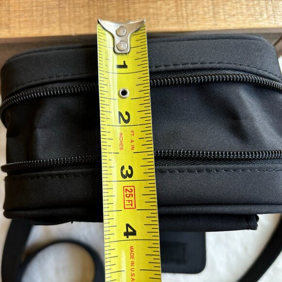 Amanda Smith Black Travel Wallet/Organizer Crossbody Bag/Purse - Picture 14 of 16